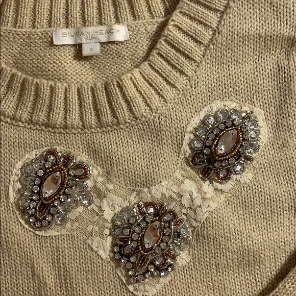 Silvian Heach Kids Girls’ Sweater✨ Size 8 - Picture 3 of 5